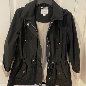 Charter Club Hooded Anorak Rain Jacket Size Petite Small / Medium